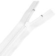 Zamek błyskawiczny #5 nierozdzielczy 16cm kolor biały