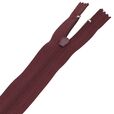 Zamek błyskawiczny #5 nierozdzielczy 18cm kolor bordowy