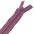 Zamek błyskawiczny #5 nierozdzielczy 18cm kolor fioletowy