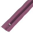 Zamek błyskawiczny #5 nierozdzielczy 18cm kolor fioletowy