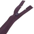 Zamek błyskawiczny #5 nierozdzielczy 18cm kolor fioletowy