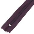Zamek błyskawiczny #5 nierozdzielczy 18cm kolor fioletowy