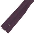 Zamek błyskawiczny #5 nierozdzielczy 18cm kolor fioletowy