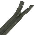 Zamek błyskawiczny #5 nierozdzielczy 18cm kolor zielony khaki