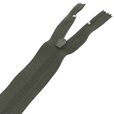 Zamek błyskawiczny #5 nierozdzielczy 18cm kolor zielony khaki