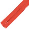 Zamek błyskawiczny #5 nierozdzielczy 18cm kolor pomarańczowy