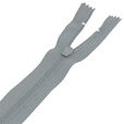 Zamek błyskawiczny #5 nierozdzielczy 18cm kolor szary średni