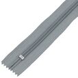 Zamek błyskawiczny #5 nierozdzielczy 18cm kolor szary średni