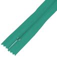 Zamek błyskawiczny #5 nierozdzielczy 18cm kolor zielony