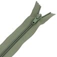 Zamek błyskawiczny #5 nierozdzielczy 18cm kolor zielona oliwka