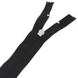 Zamek błyskawiczny #5 nierozdzielczy ozdobny 20cm kolor czarny