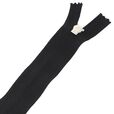 Zamek błyskawiczny #5 nierozdzielczy ozdobny 20cm kolor czarny