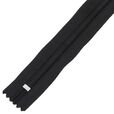 Zamek błyskawiczny #5 nierozdzielczy ozdobny 20cm kolor czarny