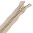 Zamek błyskawiczny #5 nierozdzielczy 35cm kolor beżowy