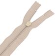 Zamek błyskawiczny #5 nierozdzielczy 35cm kolor beżowy