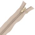 Zamek błyskawiczny #5 nierozdzielczy 35cm kolor beżowy