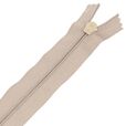 Zamek błyskawiczny #5 nierozdzielczy 35cm kolor beżowy