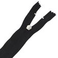 Zamek błyskawiczny #5 nierozdzielczy ozdobny 40cm kolor czarny