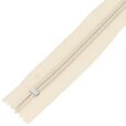 Zamek błyskawiczny 5 nierozdzielczy 40cm kolor beżowy
