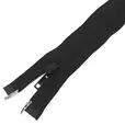 Zamek błyskawiczny #5 rozdzielczy dwusuwakowy góra dół 35cm kolor czarny