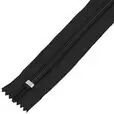 Zamek błyskawiczny #5 nierozdzielczy 12cm kolor czarny