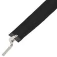 Zamek błyskawiczny #5 rozdzielczy ozdobny dwusuwakowy góra dół 35cm kolor czarny