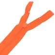 Zamek błyskawiczny #5 rozdzielczy 18cm kolor pomarańczowy