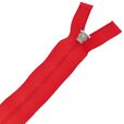 Zamek błyskawiczny #5 rozdzielczy ozdobny 30cm kolor czerwony