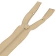 Zamek błyskawiczny #5 rozdzielczy 35cm kolor beżowy