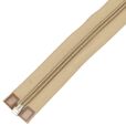 Zamek błyskawiczny #5 rozdzielczy 35cm kolor beżowy