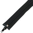 Zamek błyskawiczny #5 rozdzielczy dwusuwakowy góra dół 40cm kolor czarny