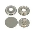 Napy metalowe 15 mm STANDARD NEW STAR kolor srebrny nikiel op.710 szt.