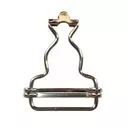 Klamra metalowa szelkowa 30mm
Klamra szelkowa stalowa NIKIEL SZ30 z dwoma poprzeczkami.

Zastosowanie: Stosowana do odzieży jako zapięcie do szelek czy też ogrodniczek.