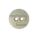 Guziki ubraniowe dwudziurkowe 15mm 24W kolor szary jasny 500szt.
