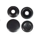 Napy metalowe 15 mm STANDARD NEW STAR kolor czarny oksyda op.710 szt.