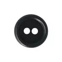 Guziki koszulowe 11mm dwudziurkowy 18F kolor czarny 1000szt.