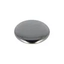 Napa metalowa 15mm ciemny srebrny madis