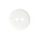 Guziki ubraniowe dwudziurkowe 15mm 24A kolor biały 500szt.