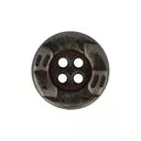 Guzik metalowy 15mm ciemne srebro madis