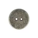 Guzik metalowy 18mm stare srebro madis