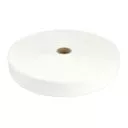 Taśma lamówka dziana 25mm kolor biały 50mb