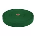 Taśma lamówka dziana 25mm kolor zielony 50mb