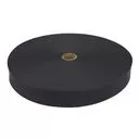 Taśma lamówka dziana 15mm kolor szary ciemny 50mb