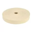Taśma lamówka dziana 30mm kolor ekri 50mb