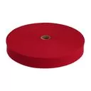 Taśma lamówka dziana 30mm kolor czerwony 50mb