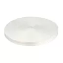 Taśma bistorowa do smyczy 15mm kolor biały 50mb