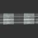 Taśma firanowa 50mm FM/50/22 marszczenie 1:2 (2 fałdy)