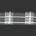 Taśma firanowa 50mm Z7/Z-200 marszczenie 1:2 (3 fałdy)