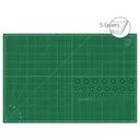 Mata podkładowa do cięcia, samoregenerująca, Texi Green 90x60 cm, grubość 3 mm, zielona