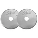 DW-RB018P4 2R Ostrze noża krążkowego 18 mm, proste, śr. wewn. 4 mm, 2 szt.